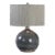Vardenis Gray Ceramic Lamp For Sale