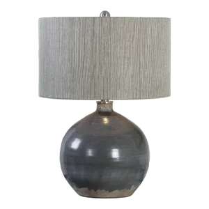 Vardenis Gray Ceramic Lamp