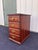 Late 20th Century Two-Drawer Cherry Chippendale Style Filing Cabinet For Sale - Image 5 of 12