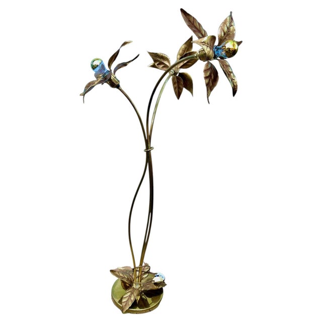 Hollywood Regency Floor Lamp by Willy Daro for Massive, Belgium, 1970s For Sale - Image 11 of 11
