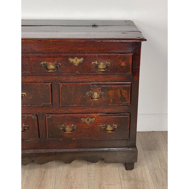 Georgian Oak Mule Chest England Circa 1770 Chairish