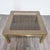 Glass Hollywood Regency Brass Coffee Table, 1970s For Sale - Image 7 of 12