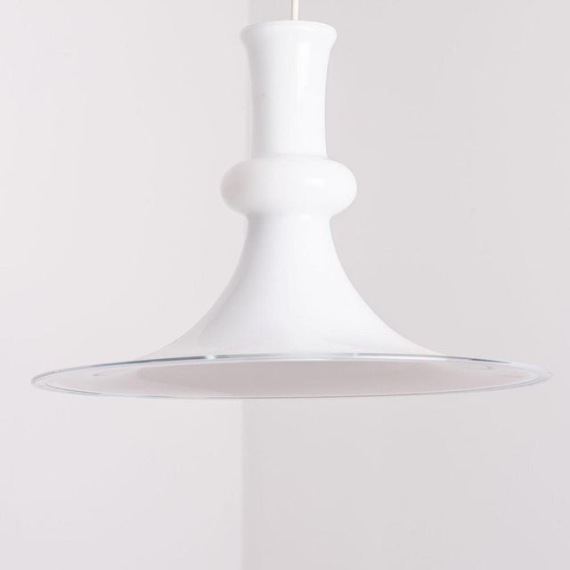 Vintage Hanging Lamp by Michael Bang for Holmegaard, 1970 For Sale - Image 10 of 18