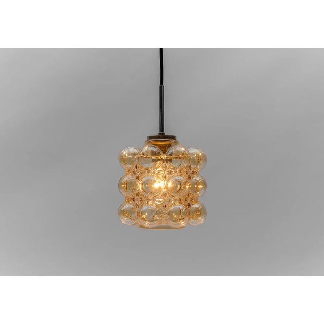 Bubble Ceiling Lamp by Helena Tynell for Limburg, 1960s For Sale - Image 4 of 7
