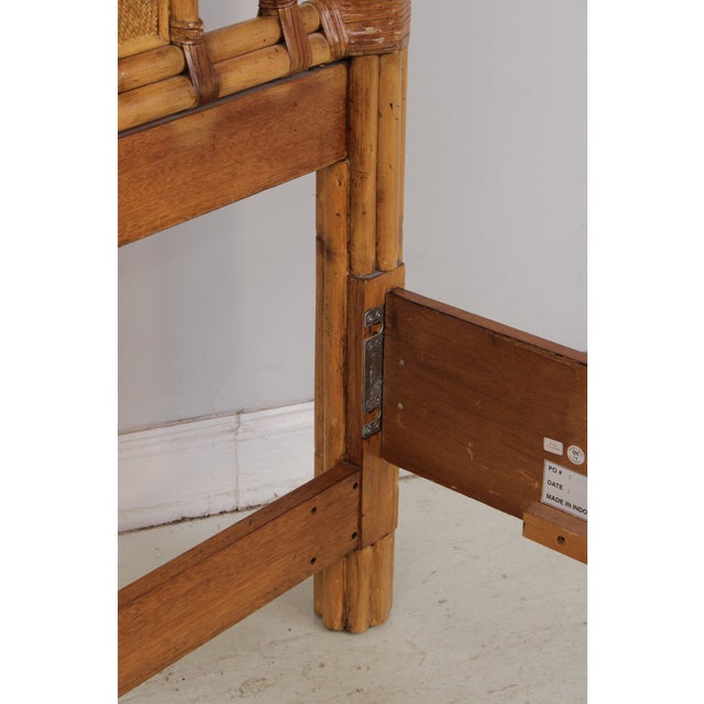 Bamboo Queen Size Tommy Bahama Style Bed For Sale - Image 15 of 17