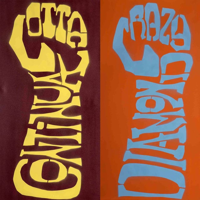 Diamond, Crazy Continua, Original Mixed Media on Canvas, 2017 For Sale