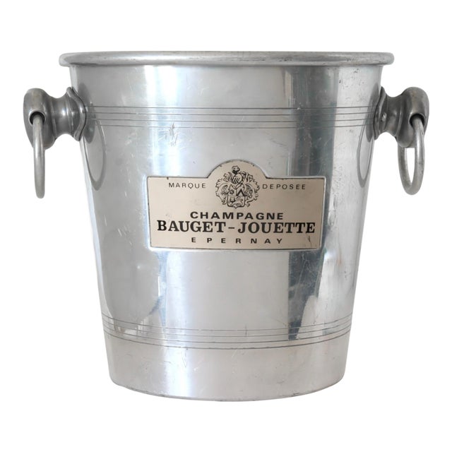 Vintage Bauget-Jouette Champagne Ice Bucket For Sale