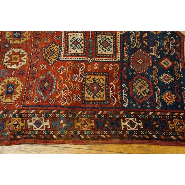 19th Century N.E. Persian Kurdish Quchan Carpet ( 5'8" x 12'2" - 173 x 371 ) For Sale In New York - Image 6 of 7