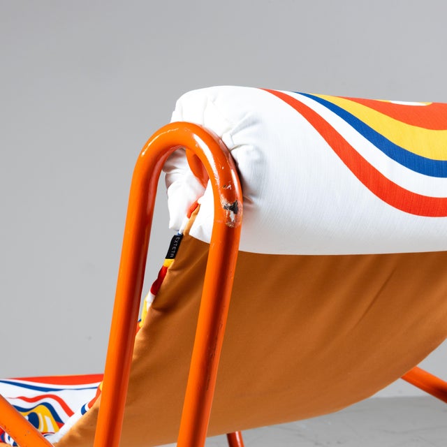 Set of Locus Solus Lounge Chair and Ottoman by Gae Aulenti for Poltronova, 1970s For Sale - Image 17 of 18