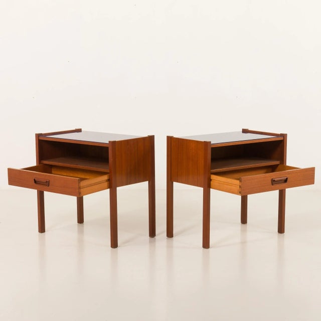 1960s Italian Bedside Tables, 1960s, Set of 2 For Sale - Image 5 of 13