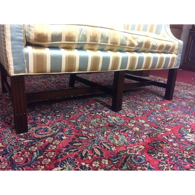 Vintage Settee, Camel Back Sofa For Sale - Image 11 of 14
