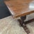 This English solid oak refectory table with h-stretcher base and bulbous turned legs is great for a kitchen or a dining...