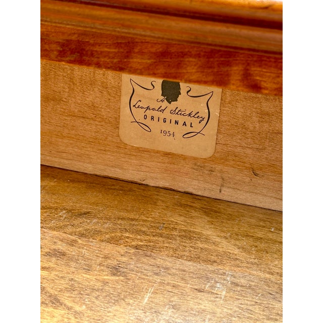 Wood Late 20th Century Stickley Solid Cherry Nine-Drawer Tall Chest For Sale - Image 7 of 12