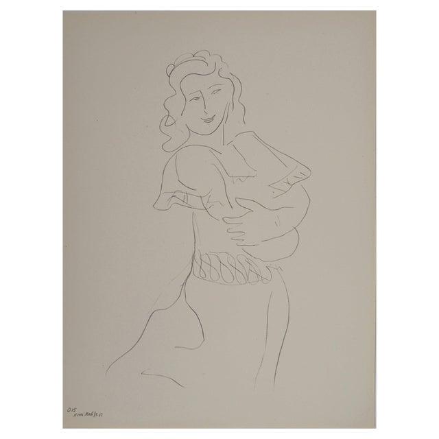 Henri Matisse, The Dancer, Lithograph For Sale