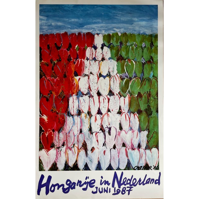White Jan Cremer (1940-2024), Hongarije in Nederland Juni 1987, Copyright Cinc C/O Beeldrech Amsterdam/Jan Cremer 1986, Printed in Holland No. 284 For Sale - Image 8 of 8