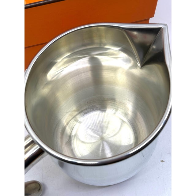 Late 20th Century Hermes Etain Pitcher with Original Box - 3 pcs For Sale - Image 10 of 13