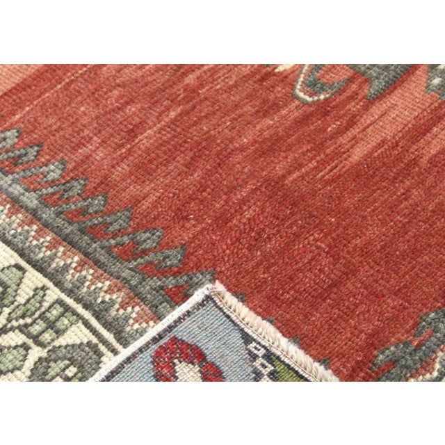 1960s Turkish Oushak Rug For Sale - Image 4 of 7