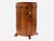 Antique Lakeside Craft Shops Arts & Crafts Quarter-Sawn Oak & Leather Wastebasket, C. 1912 For Sale - Image 4 of 5