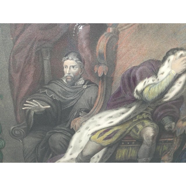English Stipple Engraving of "Shakspeare. / Measure for Measure / Act V, Scene I." 1796 For Sale - Image 3 of 8