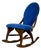 Vintage Victorian-Revival Parlor Rocking Chair For Sale