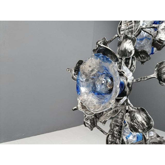 Brutalist Murano Glass Floor Lamp, 1970s For Sale - Image 14 of 15