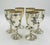 A beautiful and highly collectible set of six silver-plated goblets designed and handcrafted in Taxco, Mexico by renowned...