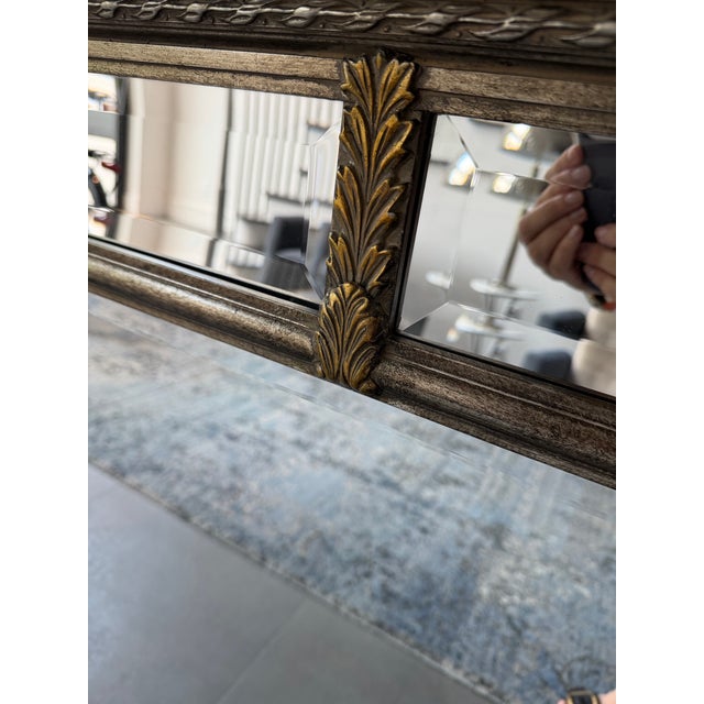 A striking large-scale beveled mirror acquired from Random Harvest, the longtime Washington, DC design destination known...