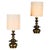 Cast Brass Wall Lights with Linen Shades by Mauritius, 1977, Set of 2 For Sale - Image 18 of 18