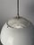 Metal Vintage Hanging Light in White by Nordisk Solar, 1960 For Sale - Image 7 of 10