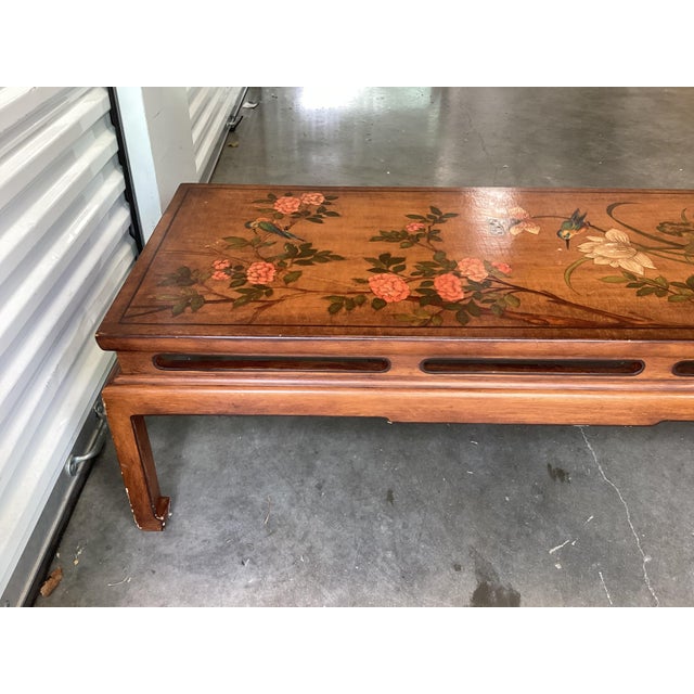 Elegant Asian Painted Coffee Table For Sale In New York - Image 6 of 12
