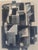 Mid-Century Modern 1960’s Cubism Style Black, Gray & Beige Abstract Mixed Media Collage by Kielm. For Sale - Image 3 of 9