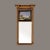 Giltwood Mirror Antique Fedreal Era Eglomise For Sale - Image 9 of 9