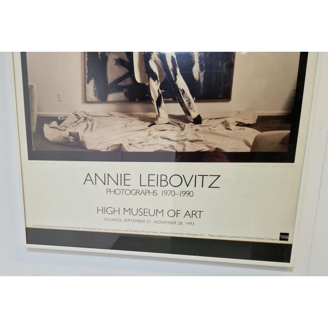 Modern Offset Lithograph Steve Martin Photography Exhibition Poster by Annie Leibovitz, 1993 For Sale - Image 3 of 12