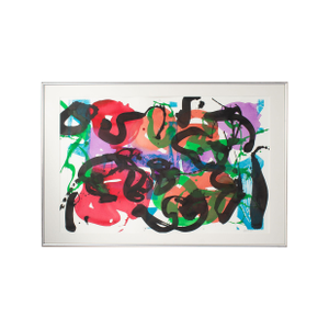 2008 Abstract Monoprint by Ed Funk