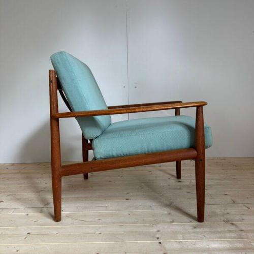 Vintage Armchair by Grete Jalk, Denmark, 1960 For Sale - Image 5 of 7