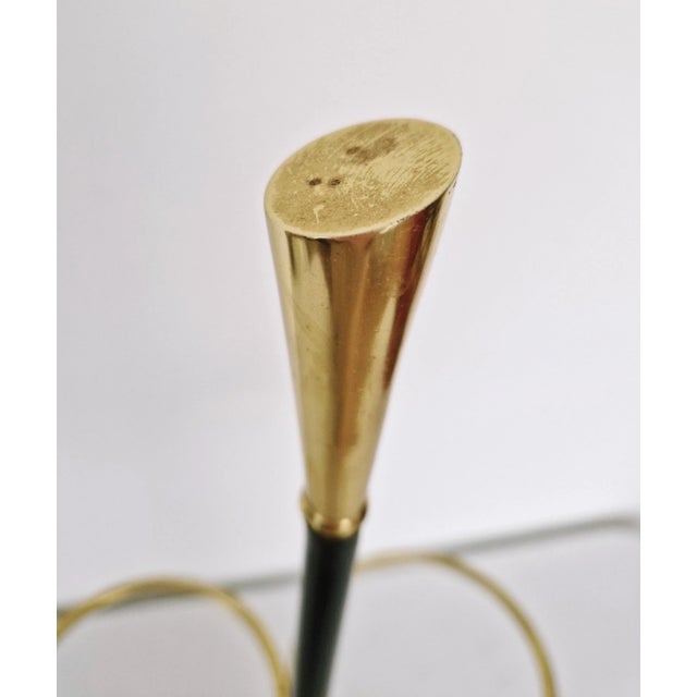 Gold 1960s Mid-Century Modern Brass Umbrella Stand For Sale - Image 8 of 12