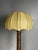 Mid-Century French Brutalist Turned Wood Cocoon Floor Lamp in the style of Charles Dudouyt, 1950s For Sale - Image 14 of 16