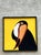 Yellow Vintage Framed Toucan Textile Art For Sale - Image 8 of 12