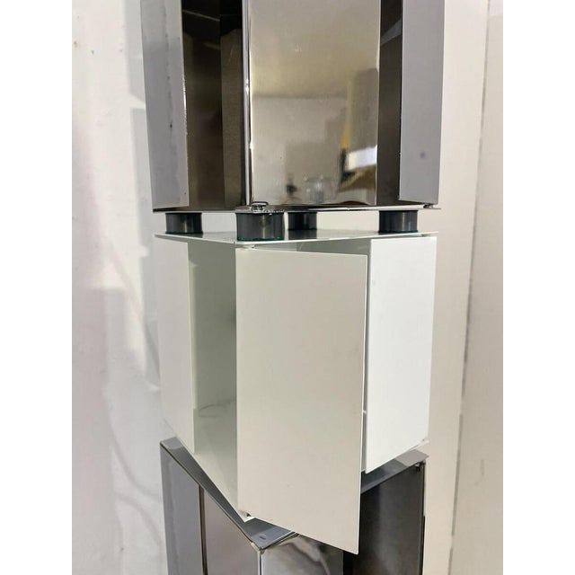 6 Table lamps model 3H by Paolo Tilche for Sirrah, 1971 6 individuals square lamps that can be stacked together with...