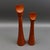 Dansk Jens Quistaard Denmark Vintage Teak Wood Salt & Pepper Mill Set Rare. Measures approximately: Small: 2 1/4";...