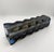 Vintage Optic Glass Vase by Oldrich Lipsky for Exbor, 1960s For Sale - Image 9 of 13