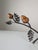 Black Vintage Wrought Iron and Wooden Acorns Coat Rack, 1960s For Sale - Image 8 of 12