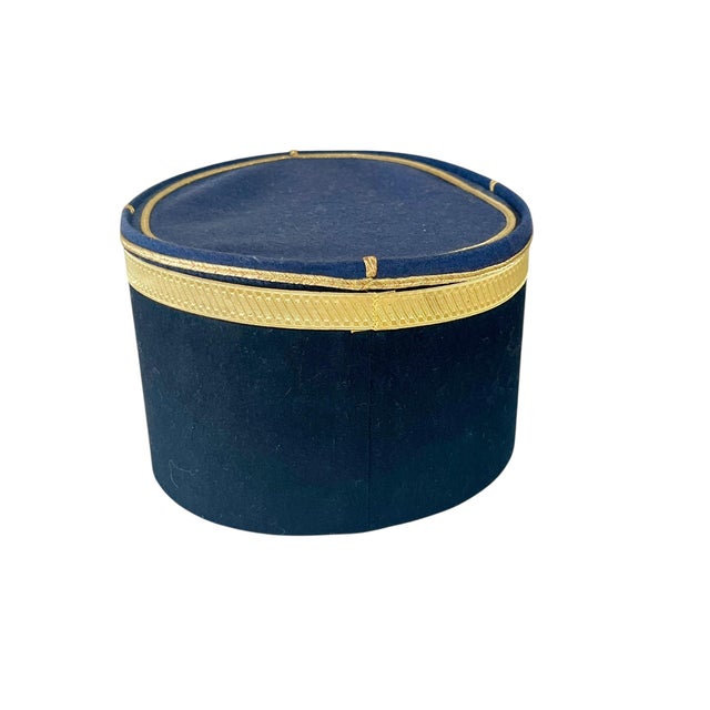 Vintage French Policeman’s Military Hat Cap For Sale - Image 4 of 8