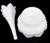 Add classic vintage elegance to your home with this **Fenton Hobnail Milk Glass Epergne with Single Horn**. Featuring...