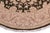Classic Ziegler Jolie Dark.green/Tan Wool Round Rug - 8'10'' X 9'2'' For Sale - Image 4 of 9