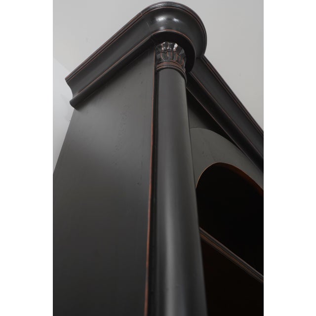 Heidi Steinberg Collection Monumental Arched Open Bookcase For Sale - Image 11 of 16
