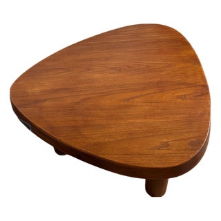 T23 Coffee Table in Elm by Pierre Chapo, 1970s For Sale