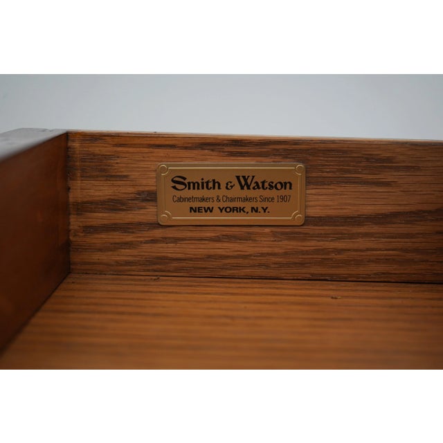 Smith & Watson Vintage Mahogany Drop Leaf Table For Sale - Image 12 of 12