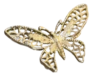 Sarah Coventry Gold Tone Butterfly Brooch