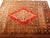 19th Century Turkish Oushak Area Rug, Hand-Knotted Wool, Red & Ivory, 5' x 6' For Sale - Image 11 of 11